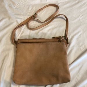 ANTHROPOLOGY MARGOT GENUINE LEATHER HANDBAG